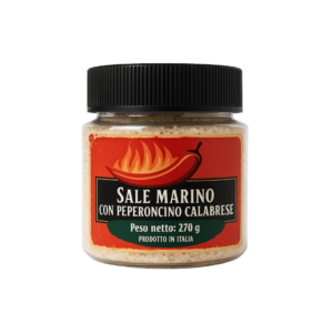 Sale aromatizzato al peperoncino Calabrese in vaso 270gr